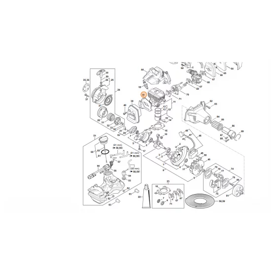 STIHL  Blaszany element chłodzący 4149 141 3202